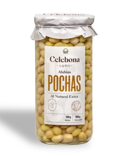 Alubias pochas al natural