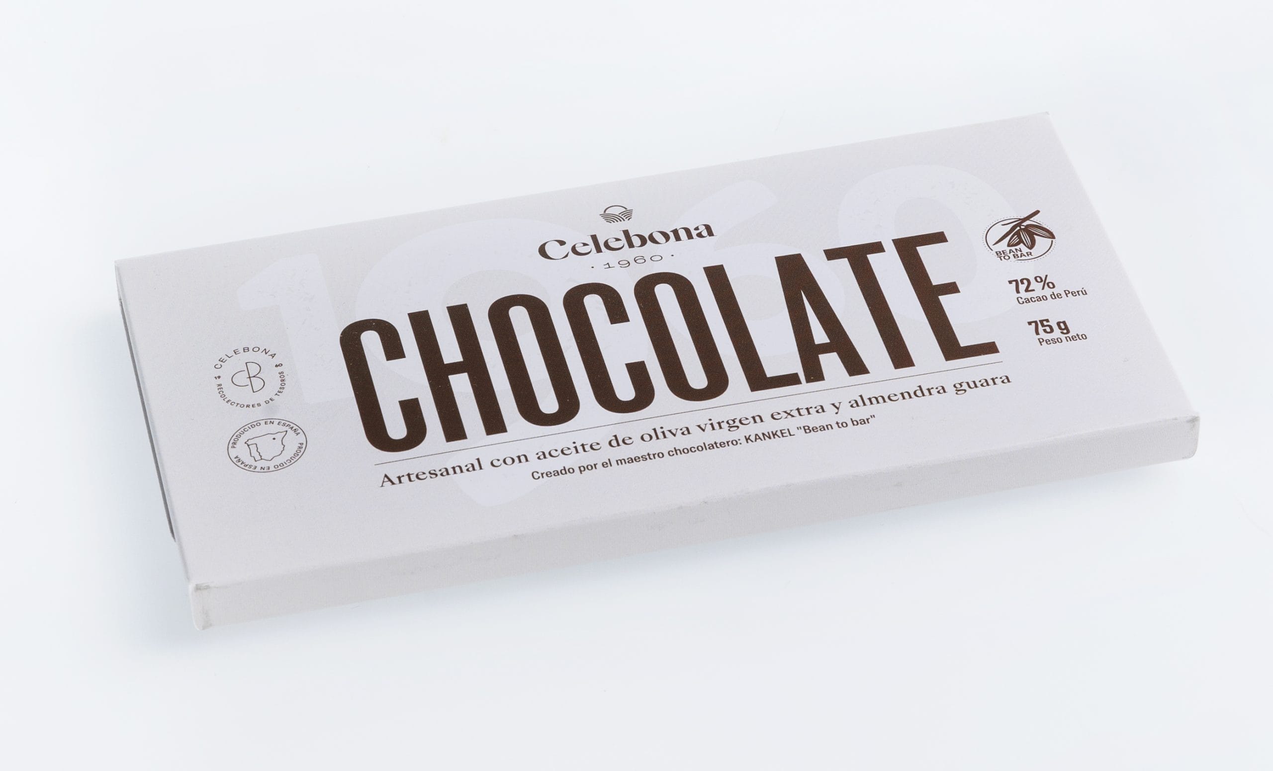 Chocolate con AOVE y almendra Guara