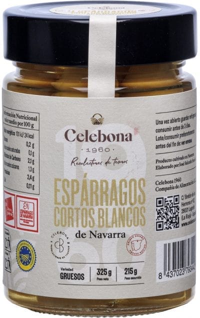 Espárragos cortos blancos (yemas)