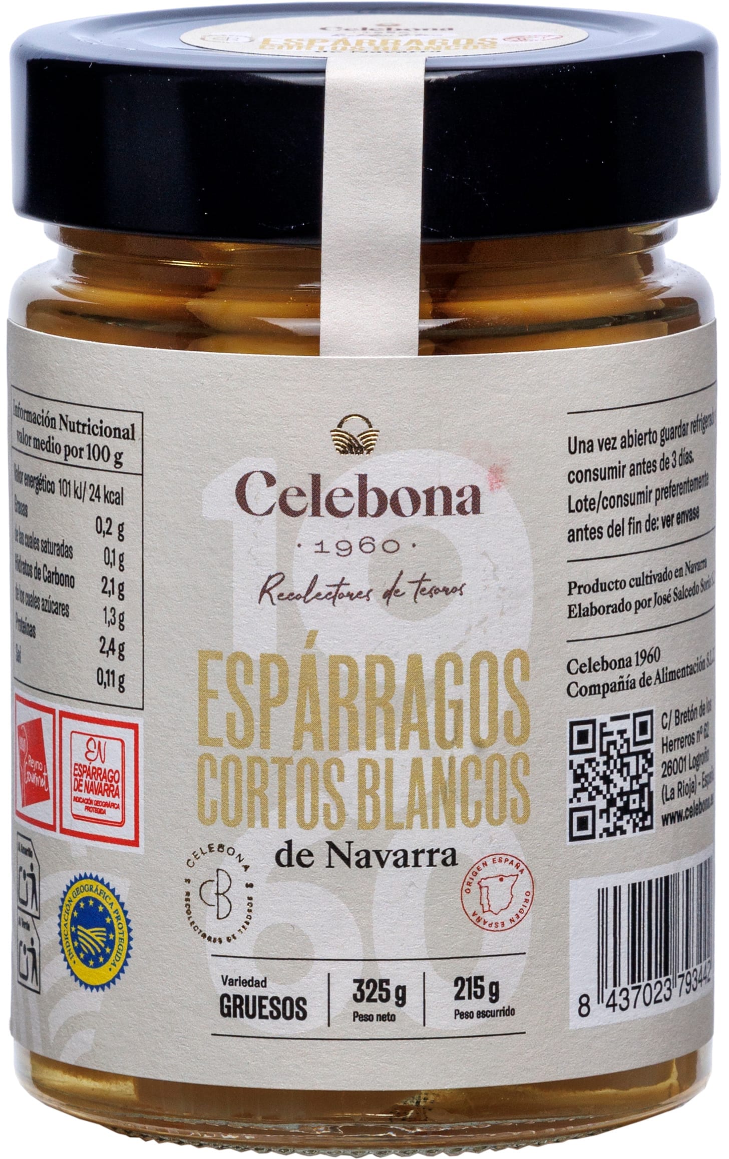 Espárragos cortos blancos (yemas)